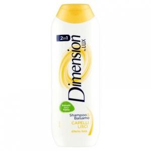 Шампунь и кондиционер 2-в-1 с активными фруктовыми экстрактами для гладких волос 250мл, Dimension By Lux