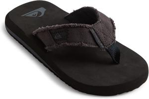 Детские шлепанцы Quiksilver, черный/коричневый