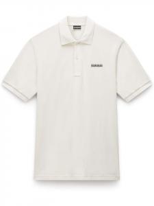 Napapijri Поло "E-Small Box Ss" бежевого цвета