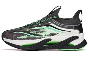 ANTA Коллекция беговых кроссовок с амортизацией, противоскользящие и износостойкие, легкие, низкие, мужские, серо-зеленые белые