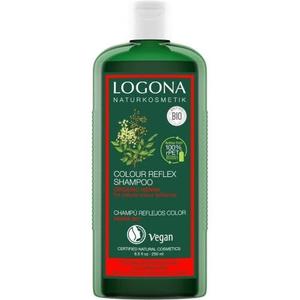 Шампунь для волос в оттенках красного и коричневого, 250мл Logona