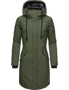 Зимнее пальто Navahoo, темно-зеленый
