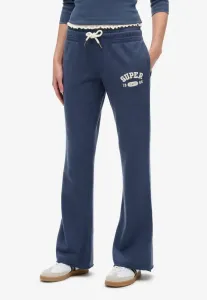 Спортивные брюки-клеш для базовых элементов спортивного костюма Superdry & Co, Mariner Navy