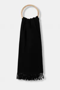 Шерстяной шарф Echarpe Alix A.P.C., черный