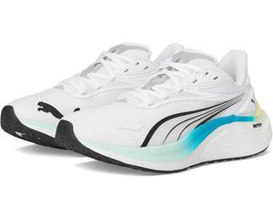 Кроссовки PUMA Kids Electrify Nitro Shoes, цвет White/Mint Melt/Speed Blue