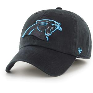Мужская приталенная шляпа с логотипом франшизы Black Carolina Panthers '47