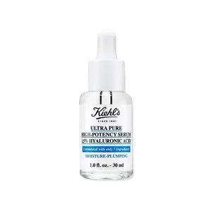 Сыворотка для лица pure serum ultra pure high-potency 1.5% hyaluronic acid Kiehls, объем 30 мл