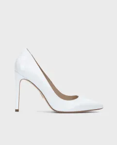 Женские кожаные туфли на шпильке Martinelli, белый