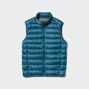 Ультралегкий пуховый жилет UNIQLO, 66 синий