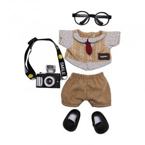 Совместимо с Labubu 1-го и 2-го поколения, коллекция Cola, утонченные винтажные британские костюмы для кукол Oloy