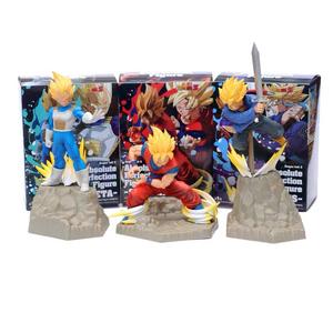 Очки Sun Wukong, фигурки Dragon Ball, Super Saiyan Vegeta и Trunks с бонусным подарком BANPRESTO
