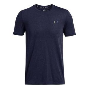 Футболка vanish elite seamless t-shirt 'midnight navy' Under Armour, синий