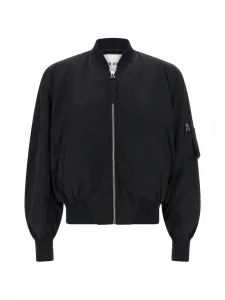 Бомбер Anja The Attico, черный