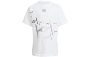 Детская футболка Adidas, белый