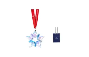 CLASSIC ORNAMENTS Crystal Pendants Unisex Swarovski, shopping bag