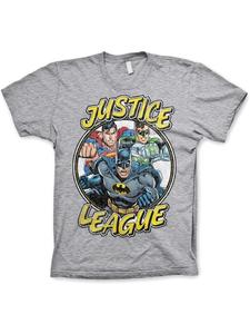 Футболка серого цвета Justice League