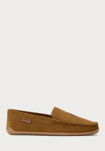 Тапочки Polo Ralph Lauren BRENAN SUEDE SLIPPER, Brown/Navy/Tan