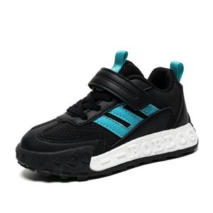 Износостойкие, легкие, амортизирующие, дышащие, нескользящие, детские кроссовки для скейтбординга BOBDOG, черный