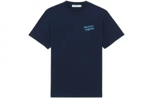 Maison Kitsune Футболка мужская темно-синяя
