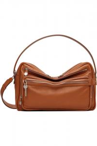 Acne Studios Светло-Коричневая сумка через плечо для фотоаппарата