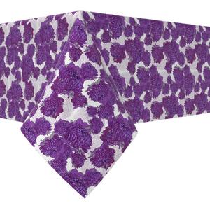 Прямоугольная скатерть, 100 % хлопок, 60x104 дюйма, цветочный 199