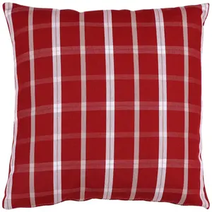 Декоративная подушка Марсель Go-De, Rot + kariert