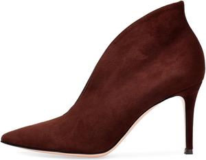 Generic Женские ботильоны на высоком каблуке с заостренным носком, стильные и модные, легко надеваются, вечерние ботильоны, сексуальные и удобные, с каблуком средней высоты, формальные ботинки для свадебной вечеринки и офиса