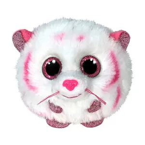 Плюшевый маленький размер Puffies Tabor Pink White Tiger Ty, 1 UD