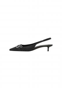 MANGO Туфли-лодочки с открытой пяткой 'Mecha' в цвете Night Blue