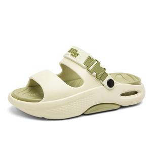 Быстросохнущие, тихие, нескользящие сандалии для мужчин KLAOSD, White Black