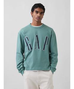 (U) Укороченная футболка с логотипом GAP большого размера