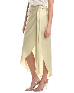 СИМХАЙ Элизабетта Миди-юбка SIMKHAI, желтый