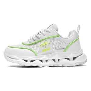 Износостойкие дышащие низкие массивные кроссовки для мужчин VIIEAS, White Green