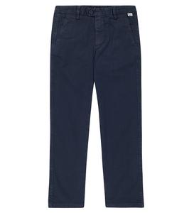 Хлопковые брюки чинос Il Gufo, синий