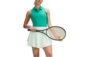 Повседневная короткая юбка Lululemon, цвет Kohlrabi Green/KOGR