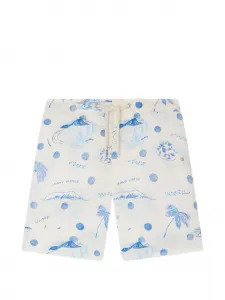 Плавки-шорты Ariel с графичным принтом Bonpoint, бежевый