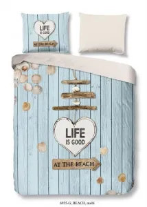Комплект постельного белья BEACH 140×200/220 см Good Morning