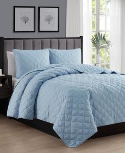 Комплект постельного белья Cathay Home Inc. большого размера, легкий и удобный, размер King/California King Macy's, светло-голубой