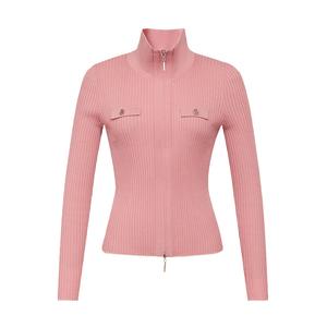 Вязаный кардиган Deep Breath на двусторонней молнии, пепел