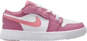 Кроссовки Air Jordan 1 Low ALT PS 'Desert Berry', розовый