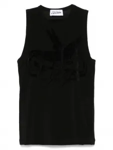 Топ с логотипом Jean Paul Gaultier, черный