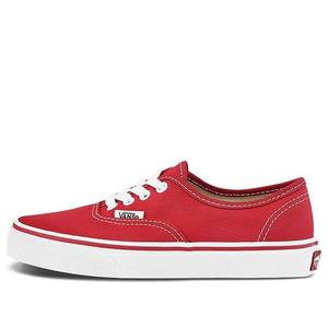 Кроссовки authentic 'red' Vans, красный