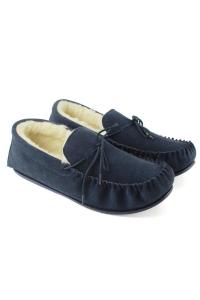 Джоэл замшевые мокасины Eastern Counties Leather, темно-синий