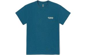 Футболка kitten off the wall t-shirt 'blue' Vans, синий