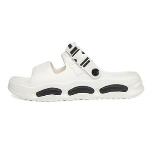 NANJIREN Пляжные сандалии мужские оранжевый/серый/бежевый - белый черный, цвет White Black