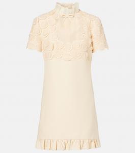 Мини-платье с вышивкой Crepe Couture Valentino, Betulla