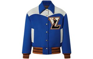 Бейсбольная майка женская синяя Louis Vuitton