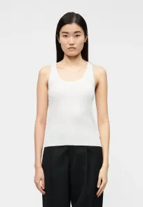 Майка racer с вырезом Michael Michael Kors, White