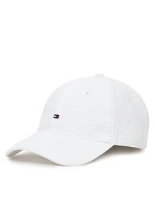 Бейсболка Flag Seersucker 6 Panel AM0AM13427 Tommy Hilfiger, белый