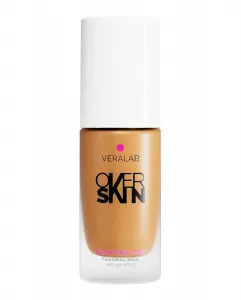 Тональная основа Glow And Care 30 мл Overskin Veralab, 11 Bronze - Deep